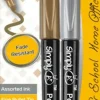 Silver & Gold Metallic Permanent Markers 2 Pack – Fine Bullet Tip, Fade Resistant Ink for Crafts, Posters, Cards & School Projects