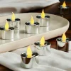 Silver LED Silver Tealight Candles, 24ct. by Ashland®