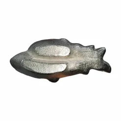 10.5" Silver Metal Fish Tray by Ashland®