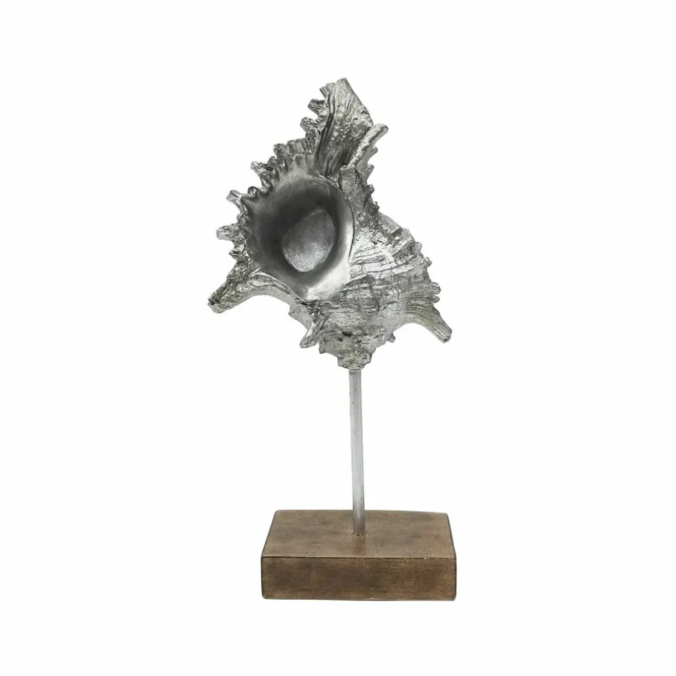 13.25" Silver Shell Tabletop Décor by Ashland®