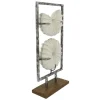 16.25" Silver & White Floating Shells Tabletop Décor by Ashland®