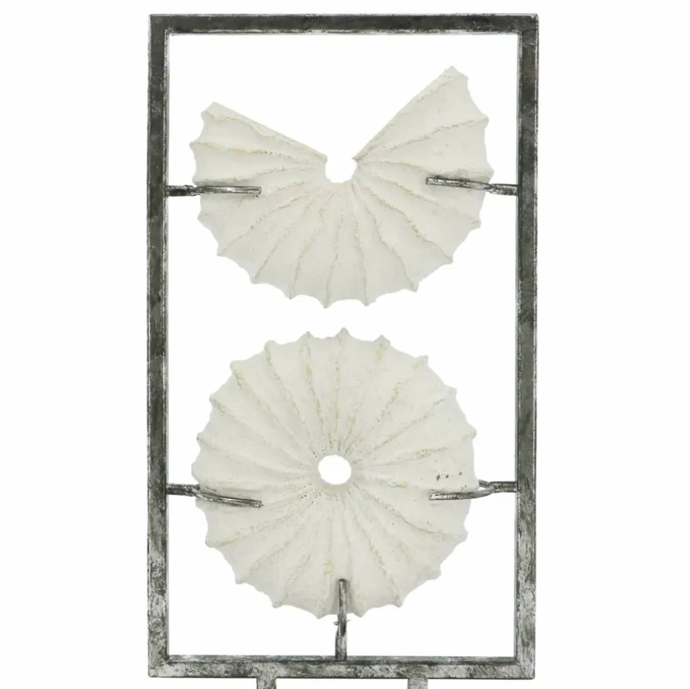 16.25" Silver & White Floating Shells Tabletop Décor by Ashland®