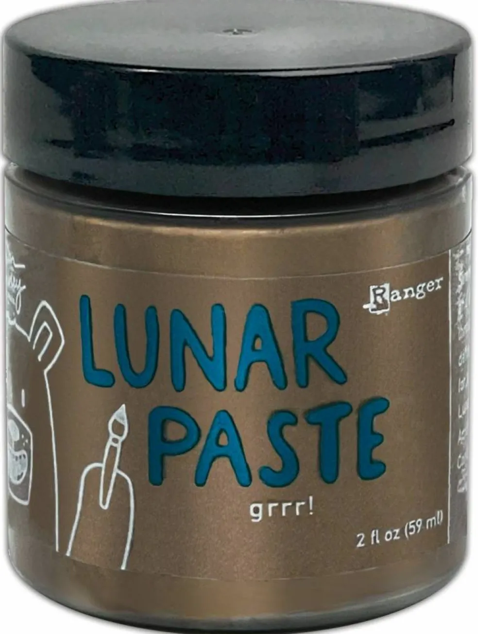 Simon Hurley create. Grrr! Lunar Paste 2 oz.