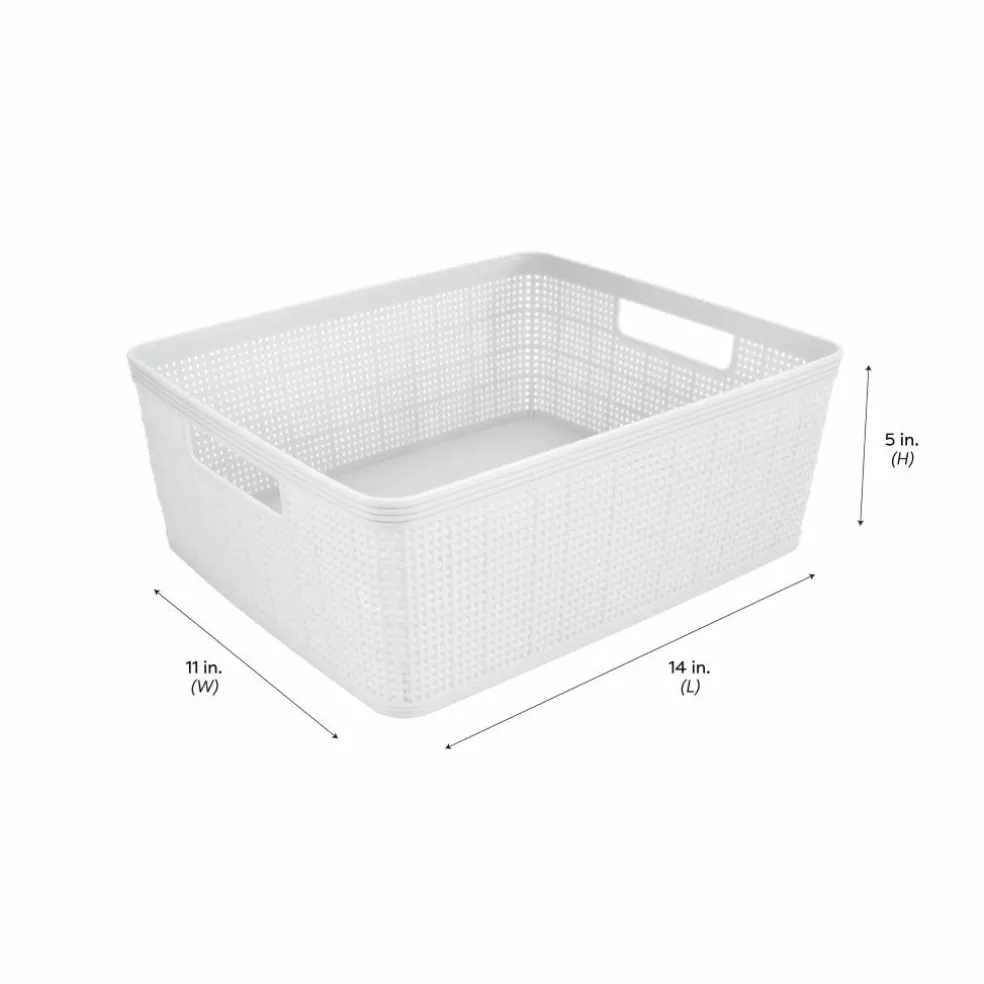 Simplify 10-Piece Organizing Basket Set