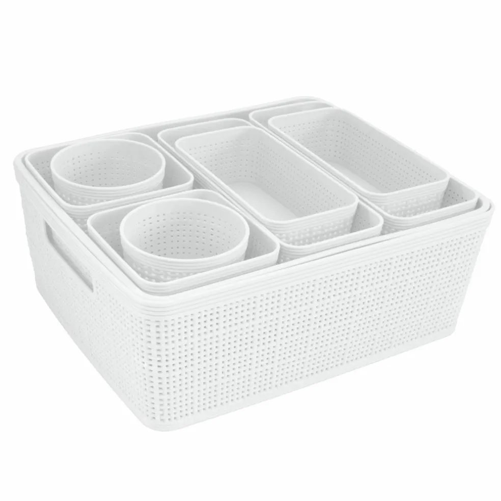 Simplify 10-Piece Organizing Basket Set