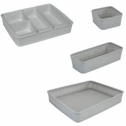 Simplify 5-Piece Organizing Basket Set