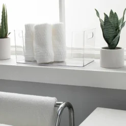 Simplify Rectangular Open Front Organizer Bin