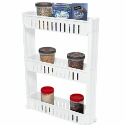 Simplify 3-Tier Slim Slide-Out Storage Cart