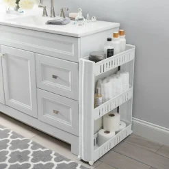 Simplify 3-Tier Slim Slide-Out Storage Cart