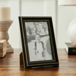 Simply Essentials™ Distressed Black Wood Frame by Studio Décor®