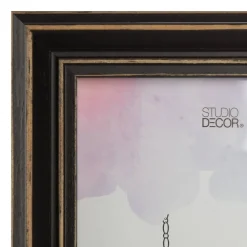 Simply Essentials™ Distressed Black Wood Frame by Studio Décor®