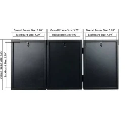 Simply Essentials™ 3 Opening Hinged Frame by Studio Décor®