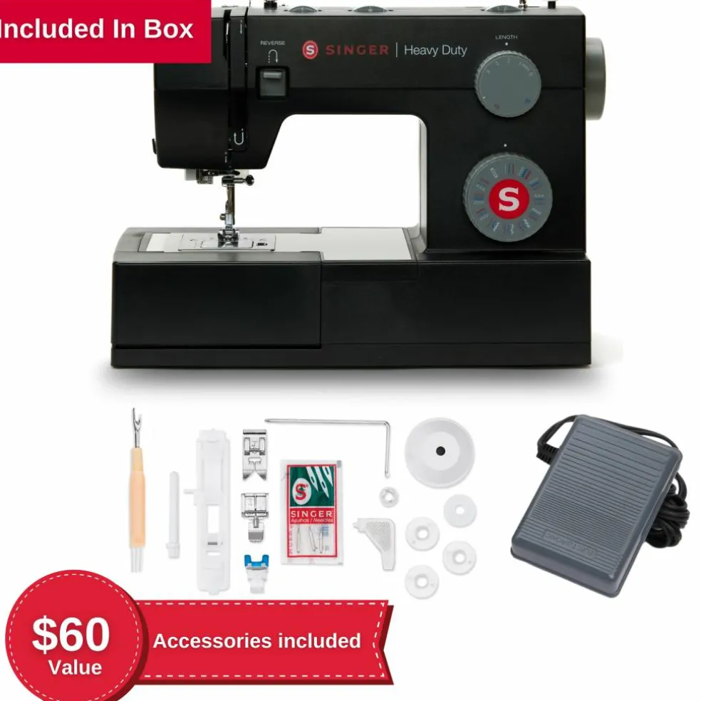 SINGER® HD4432 Black Heavy Duty Sewing Machine