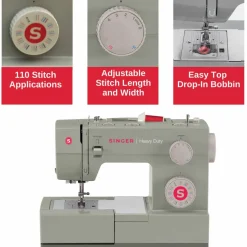 SINGER® HD4452 Heavy Duty Sewing Machine