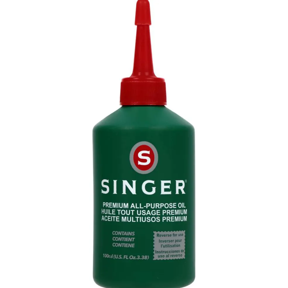 SINGER® 3.38oz. Premium All-Purpose Sewing Machine Oil
