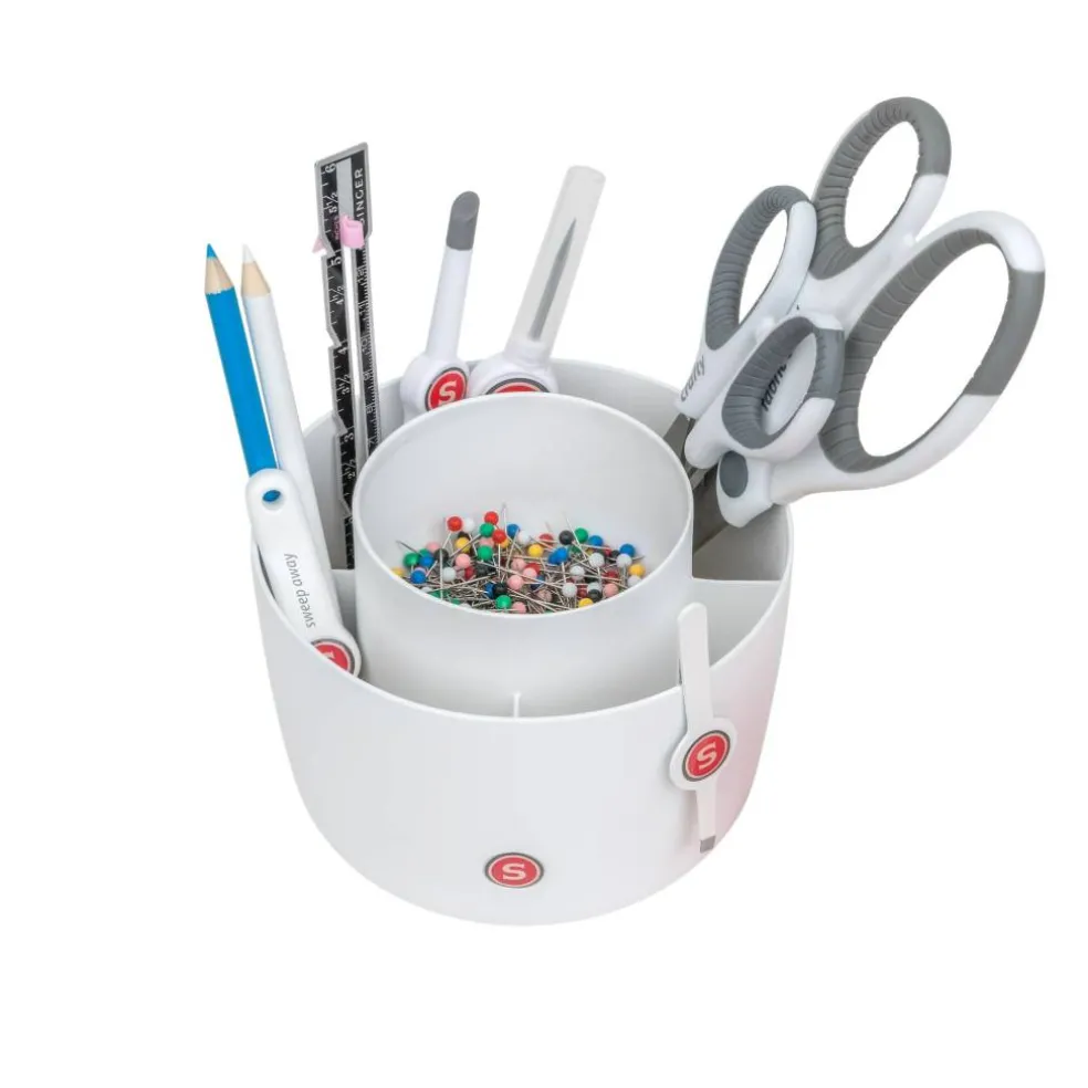 SINGER® Pin & Sewing Tool Craft Organizer Caddy