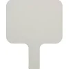 Single-Sided Rectangular Dry Erase Answer Paddle, 8" x 9.75", Single