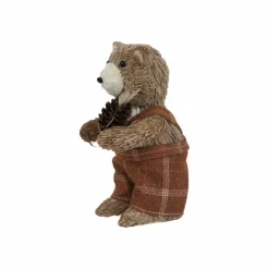 6.25" Sisal Bear with Fish by Ashland®