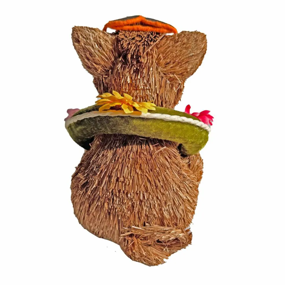 5.5" Sisal Pig in Swimming Float by Ashland®
