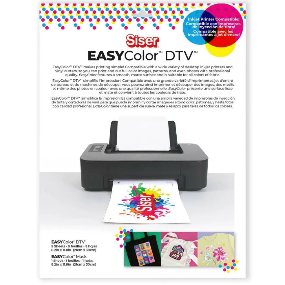 Siser® EasyColor™ DTV™ Direct to Vinyl Pack