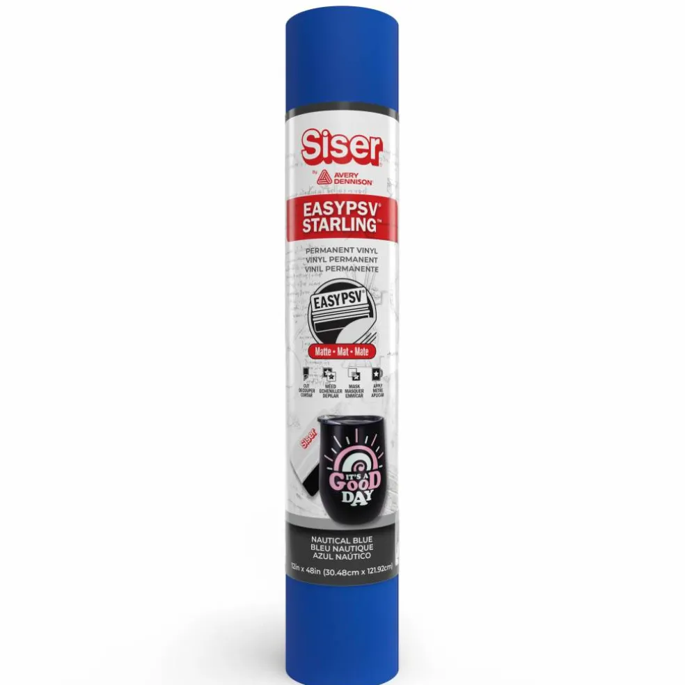 Siser® EasyPSV® Starling™ Matte Permanent Adhesive Vinyl by Avery Dennison