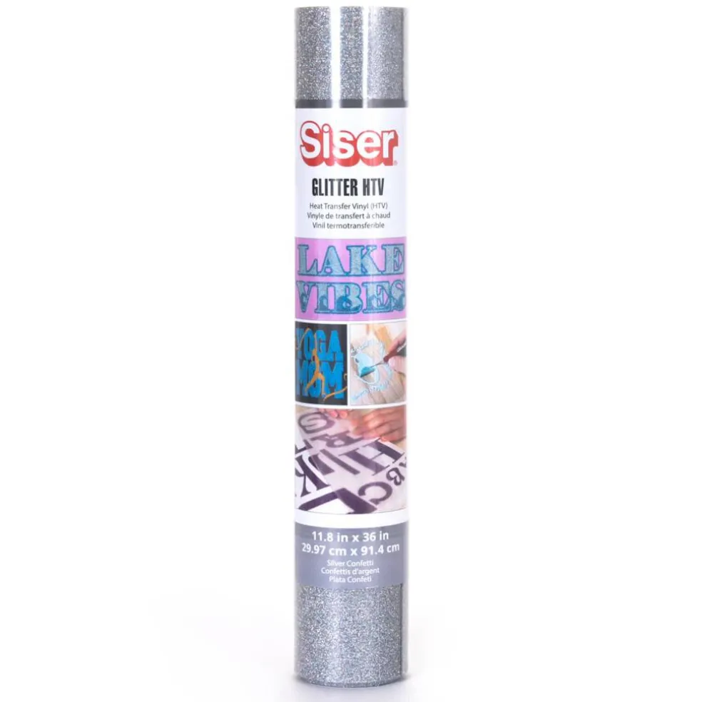 Siser® Glitter Heat Transfer Vinyl Mega Roll