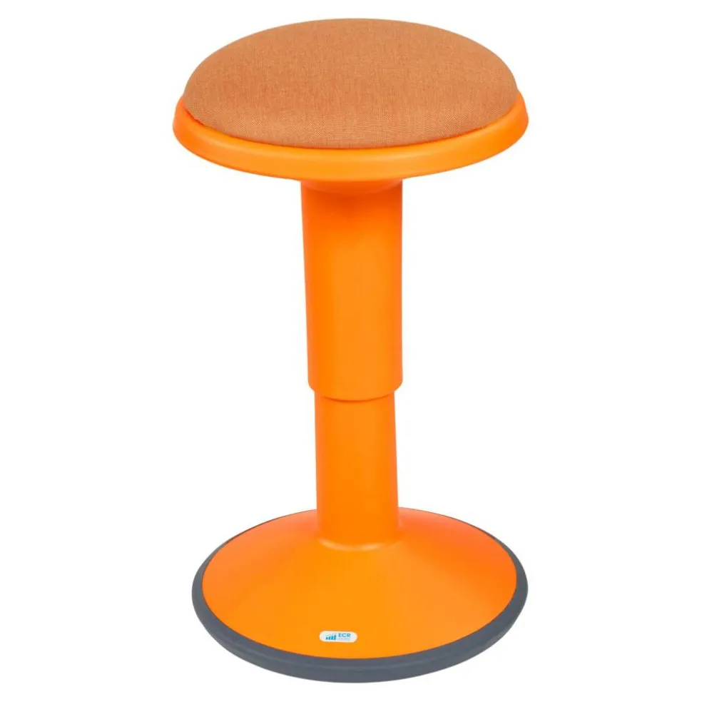 Sitwell Wobble Stool with Cushion, Adjustable Height, Active Seating