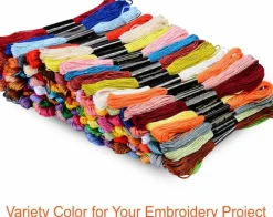 124 Skeins Embroidery Floss