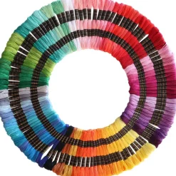 122 skeins Embroidery Floss - Embroidery Thread - Friendship Bracelet String for Cross Stitch, Hand Embroidery, String Art