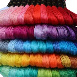 122 skeins Embroidery Floss - Embroidery Thread - Friendship Bracelet String for Cross Stitch, Hand Embroidery, String Art