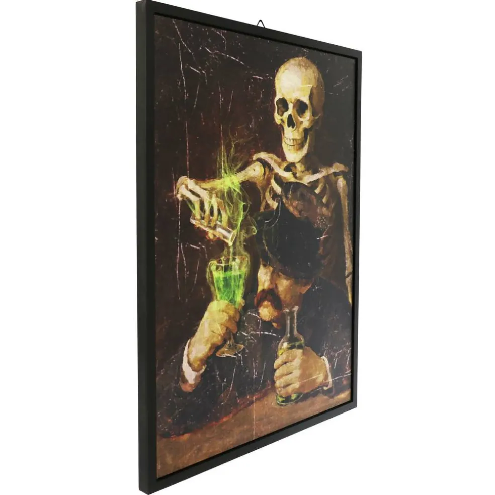 Skeleton & Absinthe Framed Wall Décor by Ashland®