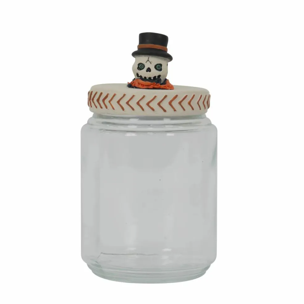 7" Skeleton Decorative Glass Jar by Ashland®