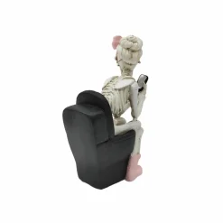 7.2" Skeleton on Toiler with Phone Tabletop Décor by Ashland®