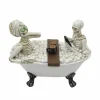 6.7" Skeletons with Bathtub Tabletop Décor by Ashland®