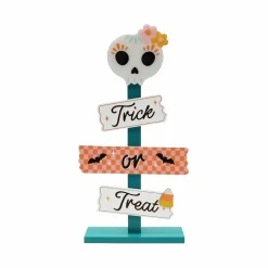 16" Skeleton Trick or Treat Tabletop Décor by Ashland®