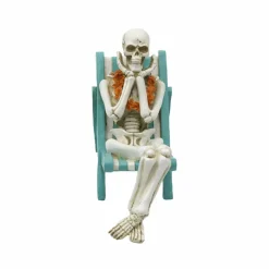 7.5" Skeleton with Beach Chair Tabletop Décor by Ashland®