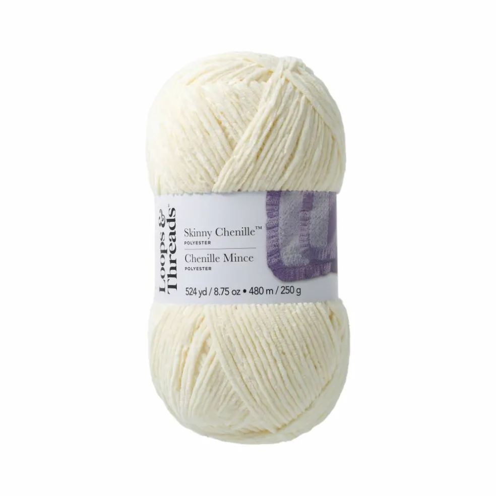 Skinny Chenille™ Yarn by Loops & Threads®