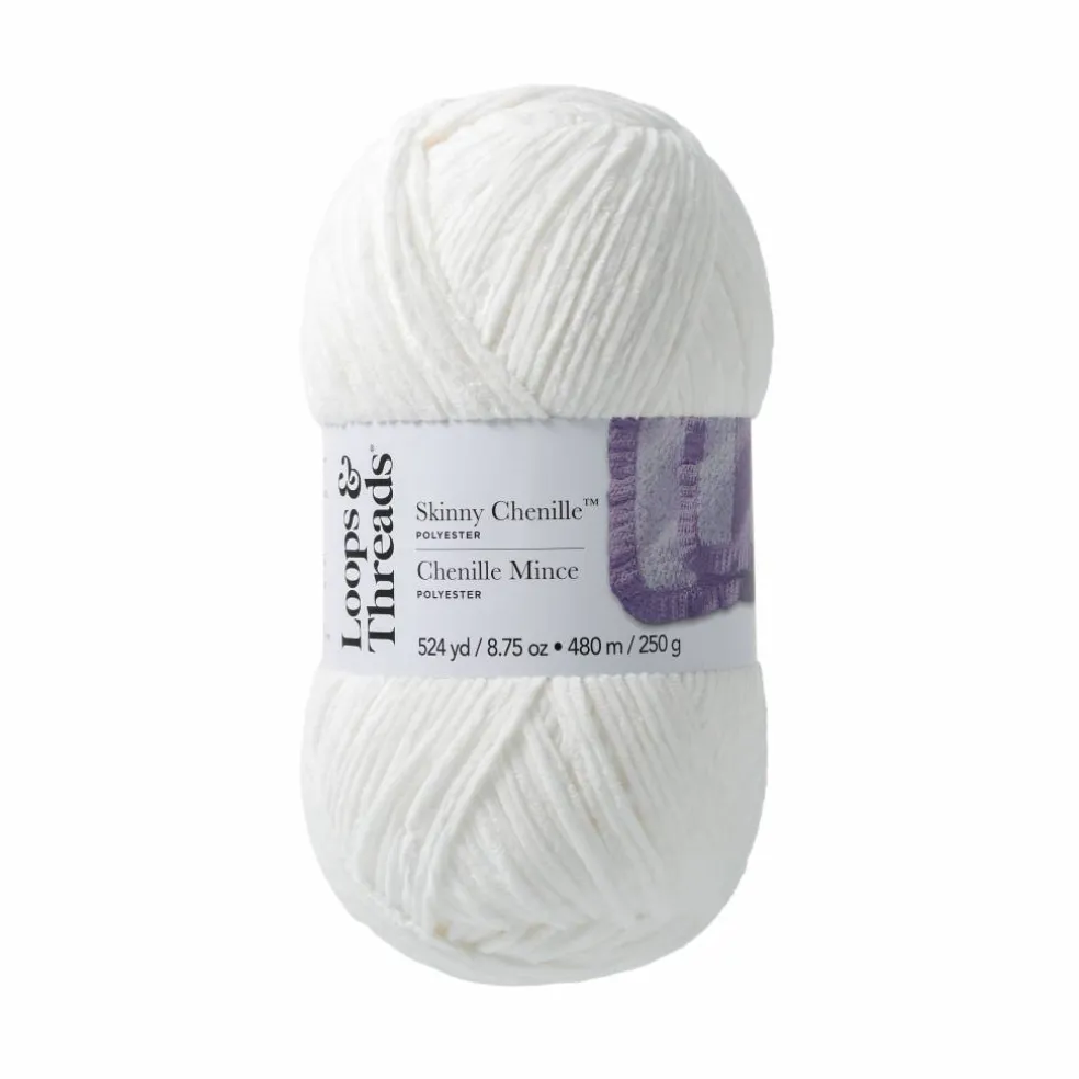 Skinny Chenille™ Yarn by Loops & Threads®