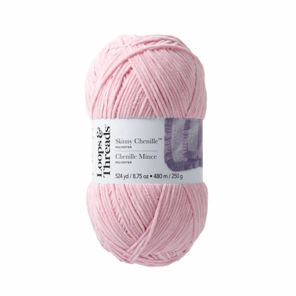 Skinny Chenille™ Yarn by Loops & Threads®