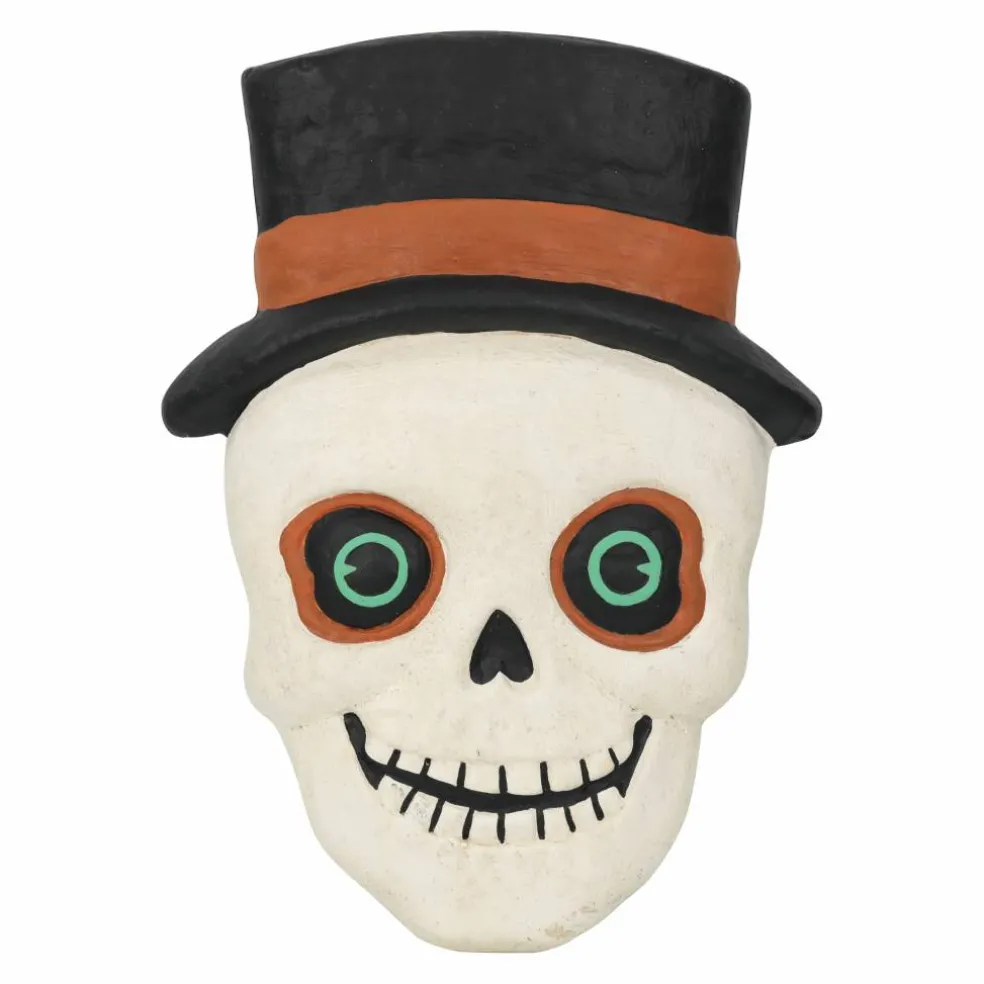 17.5" Skull in Top Hat Wall Décor by Ashland®