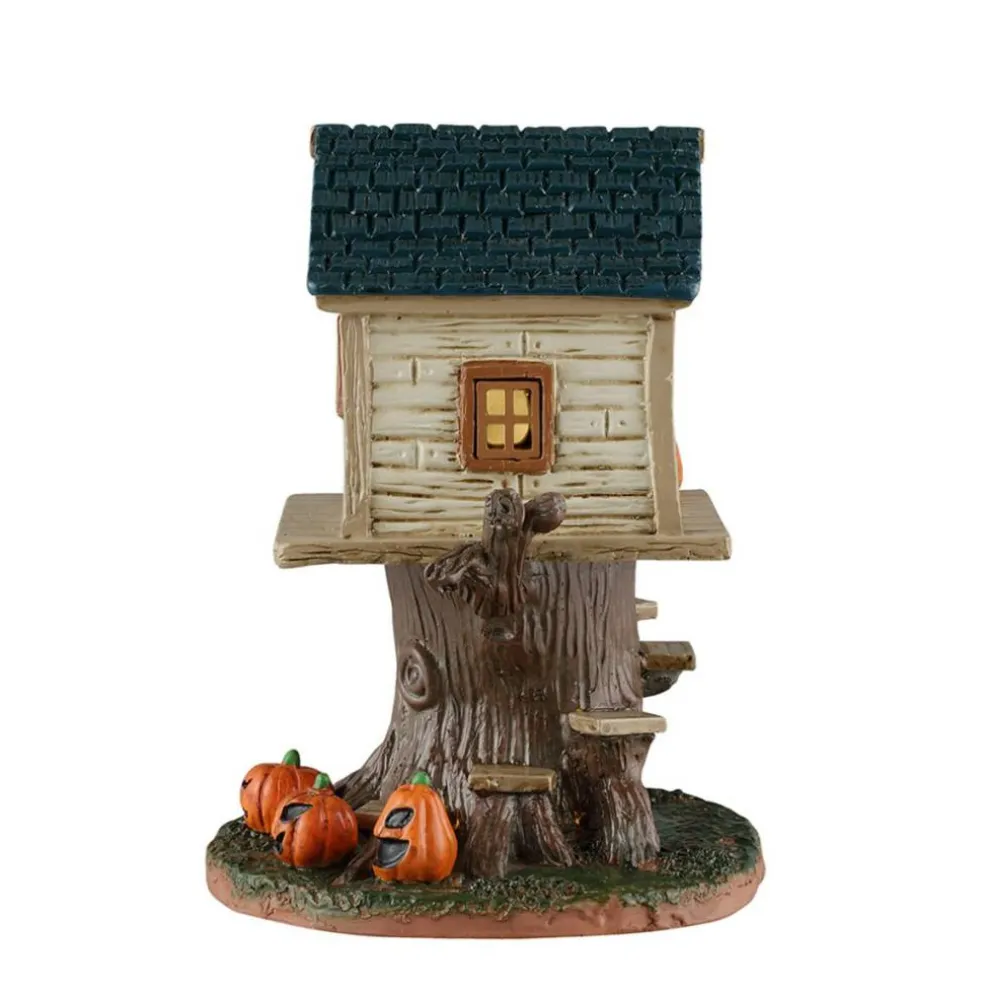 Skull Tree House - Lemax Spooky Town