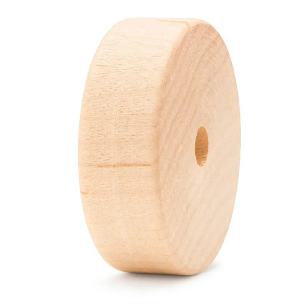 Slab Wooden Wheel for Crafts, Multiple Sizes Available| Woodpeckers