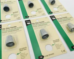 Slip-Stop Thimble - size Large - Dritz for Quilting and Sewing 1 piece