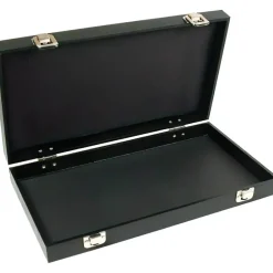 72 Slot Black Ring Pad Display & Jewelry Travel Case