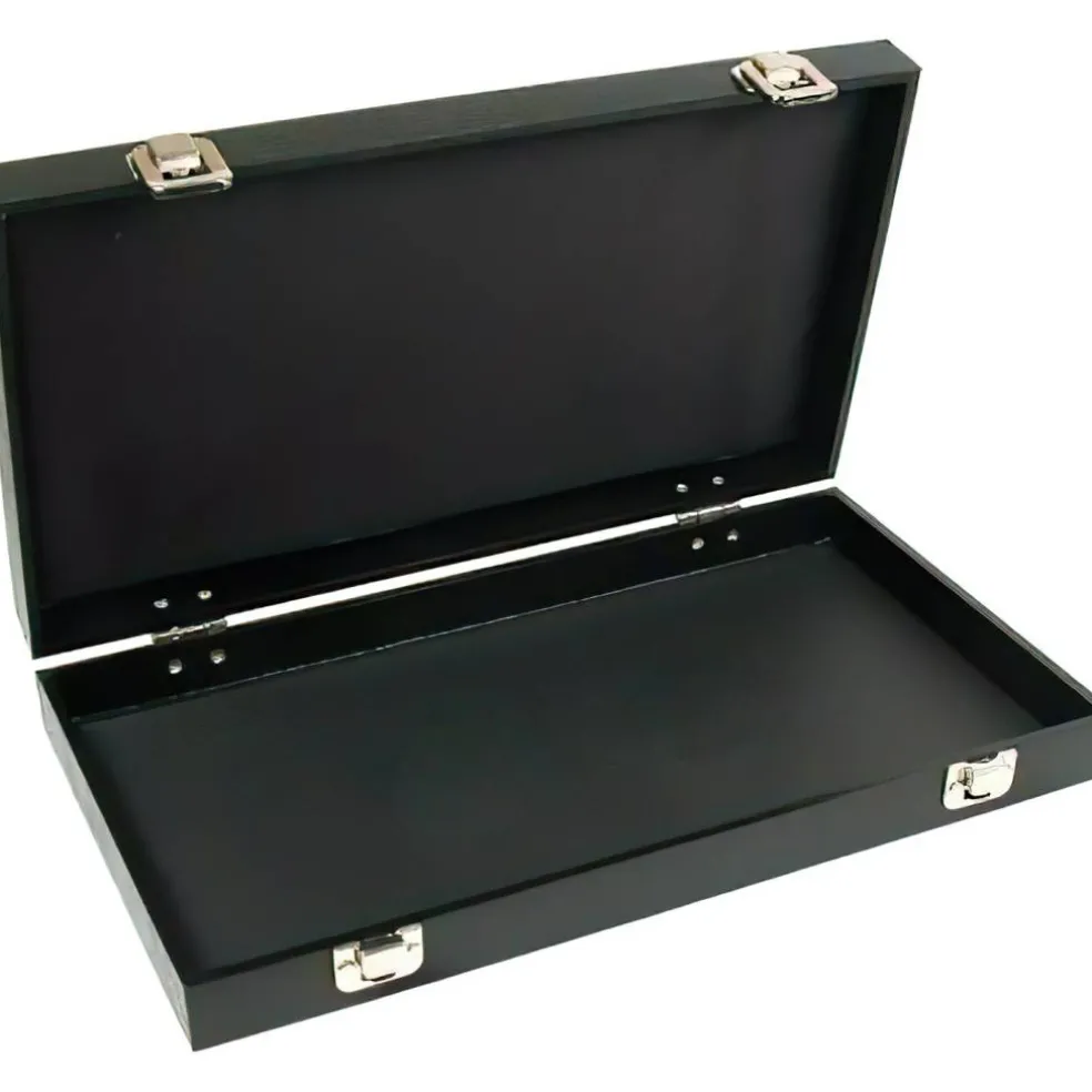 72 Slot Black Ring Pad Display & Jewelry Travel Case