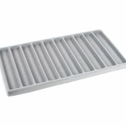 50 Slot Bracelet & Watch Display Tray Gray Showcase