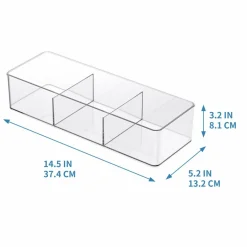3-Slot Storage Organizer Bin by Simply Tidyâ„¢