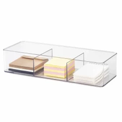 3-Slot Storage Organizer Bin by Simply Tidy™