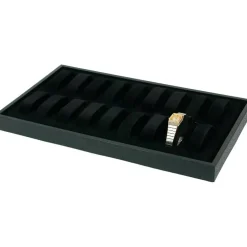 18 Slot Wrist Watch Jewelry Case Display Travel Tray