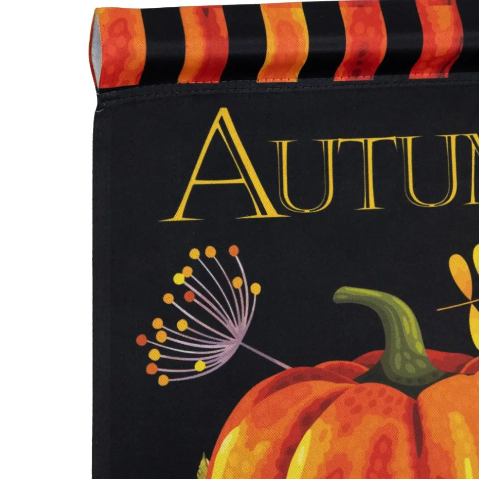Small Autumn Blessings & Pumpkins Garden Flag